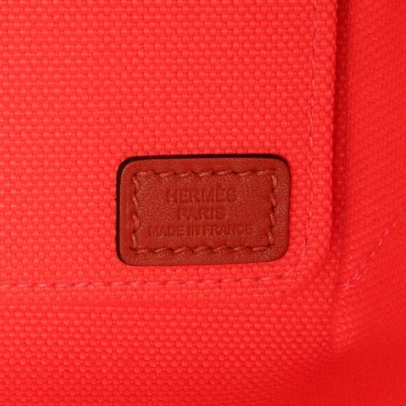 Hermes Hermès Steeple 25 Tote Bag, Canvas and Leather, Toile Militaire, Swift... - Picture 4 of 7
